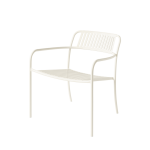 Fauteuil lounge lames patio