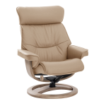 Fauteuil relax cuir eden