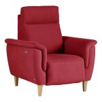 Fauteuil relax electrique tissu coton lin bergen