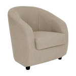 Fauteuil tissu colin