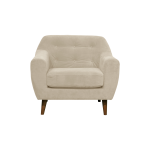 Fauteuil velours paimpol