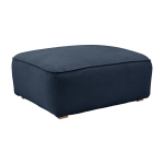 Grand pouf tissu otis