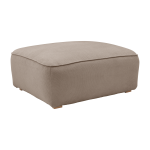 Grand pouf tissu otis