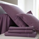 Housse de couette coton blanc des vosges