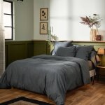 Housse de couette coton flanelle livia lasa home Housse de couette coton flanelle livia lasa home