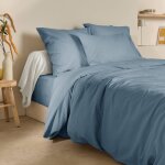 Housse de couette coton lin valentine