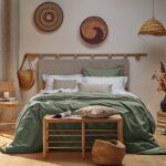 Housse de couette percale bio elise