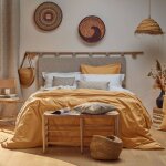 Housse de couette percale bio elise camif