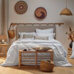 Housse de couette percale bio elise camif