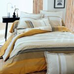 Taie d'oreiller percale marlow miel