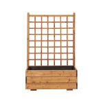 Jardinire avec trellis en bois elsie