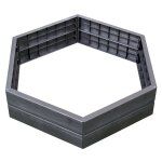 Kit 2 carrs de potager avec 2 sets d'extension ergo