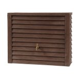 Kit récupérateur d'eau 350 l woody aspect bois foncé Kit récupérateur d'eau 350 l woody aspect bois foncé