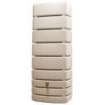 Kit récupérateur d'eau cuve murale 500 l slim sable garantia Kit récupérateur d'eau cuve murale 500 l slim sable garantia