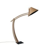 Lampadaire r�glable silence cuir beige