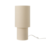 Lampe � poser tissu cr�me sophie