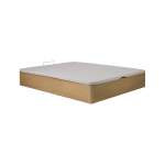 Lit coffre dcor bois simon camif