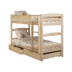 Lits superposs sparables + lot de 2 tiroirs