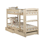 Lits superposs sparables + lot de 2 tiroirs