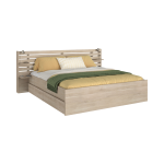 Lit avec tiroirs de rangement en option palmyre