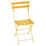 Lot de 2 chaises pliantes bistro m�tal en acier