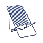 Lot de 2 chiliennes pliantes maxi transat batyline ; iso