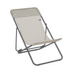 Lot de 2 chiliennes pliantes maxi transat batyline ; iso