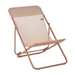 Lot de 2 chiliennes pliantes maxi transat batyline ; iso