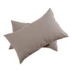 Lot de 2 housses de coussins soleil