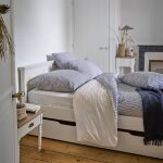 Lot de 2 taies d'oreiller percale aulne