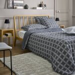 Lot de 2 taies d'oreiller percale no rtro