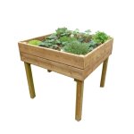 Table potagère carrée 160 l en bois autoclave c. i. h. b. Table potagère carrée 160 l en bois autoclave c. i. h. b.