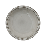 Lot de 6 assiettes creuses � corolle canelada