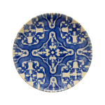 Lot de 6 assiettes plates algarve