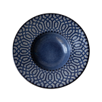 Lot de 6 assiettes � risotto crois� anadia