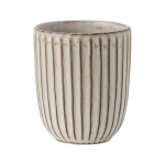 Lot de 6 mugs  caf canelada