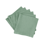 Lot de 6 serviettes coton lin eline