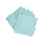 Lot de 6 serviettes coton lin eline