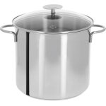 Marmite inox mutine fixe avec couvercle cristel