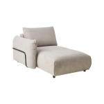 Méridienne pour canapé modulable tissu solal Méridienne pour canapé modulable tissu solal