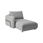 Méridienne pour canapé modulable tissu solal Méridienne pour canapé modulable tissu solal