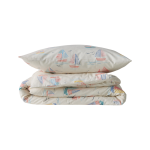 Parure de lit coton maman les p'tits bateaux
