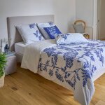 Parure de lit percale anglique