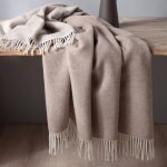 Plaid laine et cachemire clarence