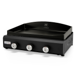 Plancha exclusive amalia 360 en acier noir le marquier