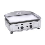 Plancha inox gaz psi600g