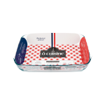 Plat � four rectangulaire en verre 40 cm