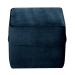 Pouf carr velours oscar