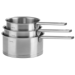 Set de 3 casseroles 16 / 18 / 20 cm strate fixe cristel