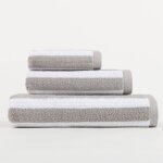 Serviette de bain coton recycl lucia lasa home